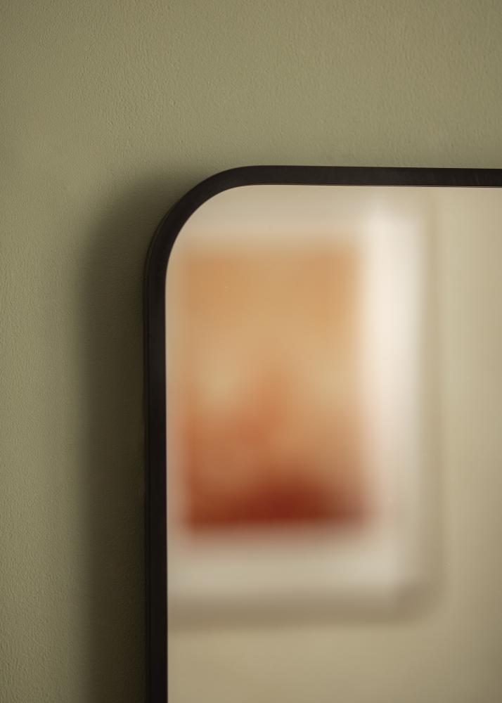 Miroir Madrid Noir 50x70 cm