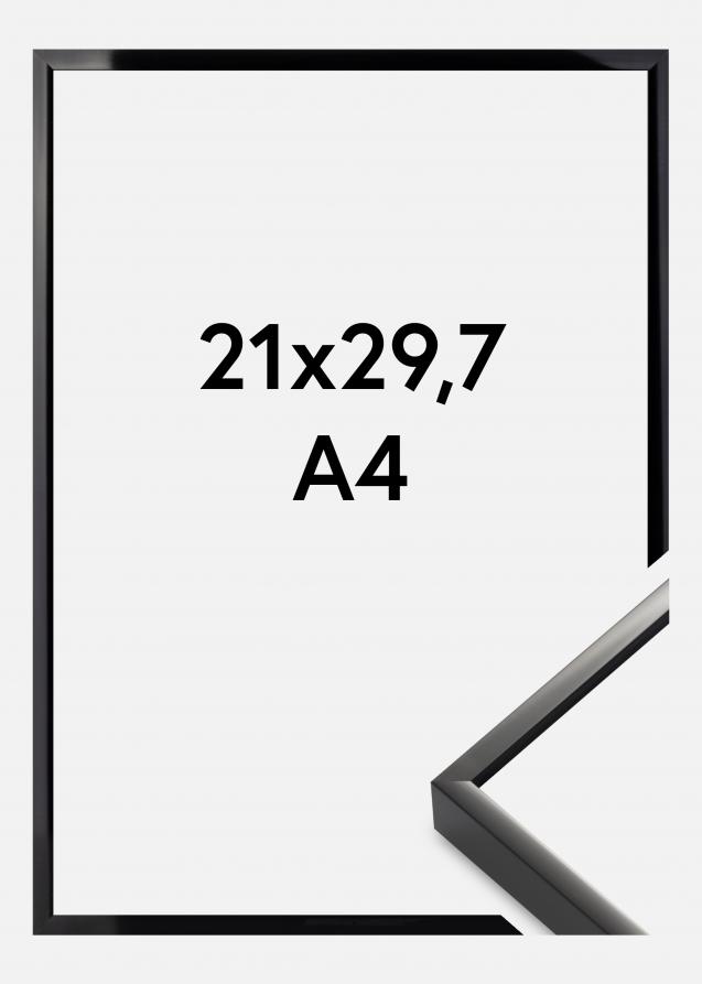 Cadre Nielsen Premium Alpha Brillant Noir 21x29,7 cm (A4)