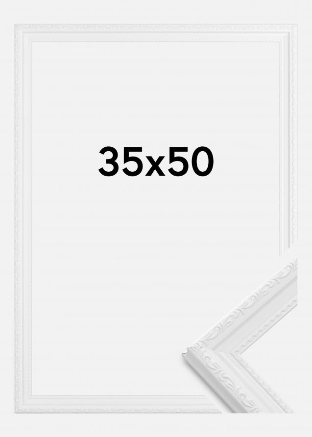 Cadre Abisko Verre Acrylique Blanc 35x50 cm