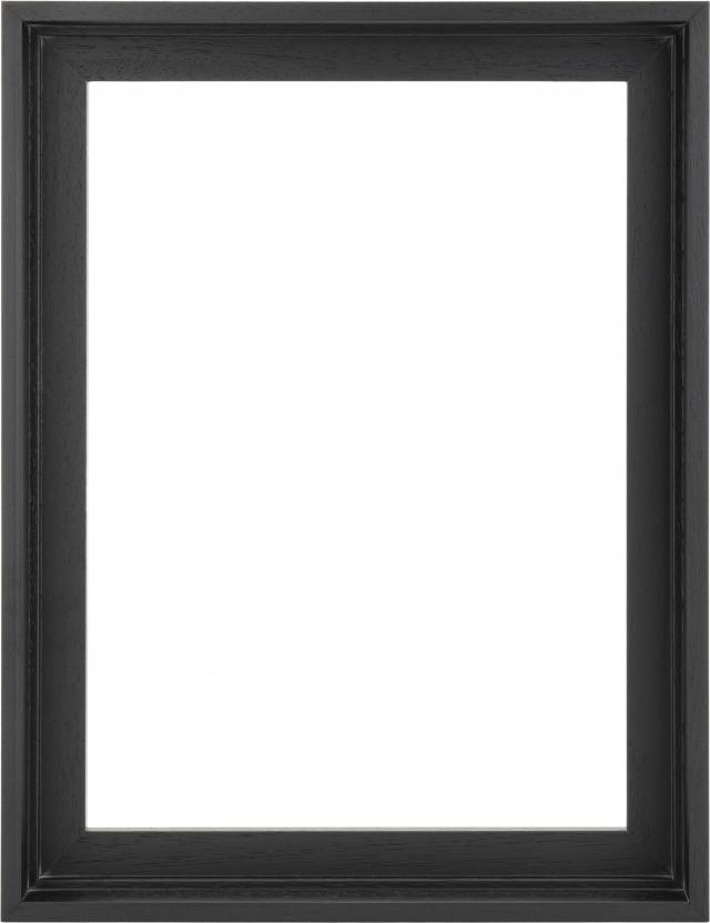 Caisse américaine Scranton 3D Noir 40x60 cm