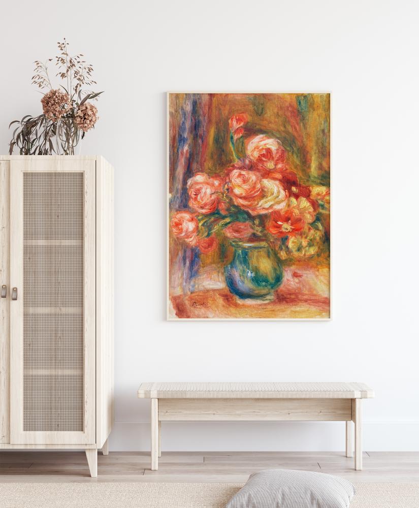 Panited Rose Bouquet Poster