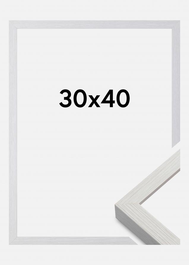 Cadre Nielsen Premium Quadrum Blanc neige 30x40 cm