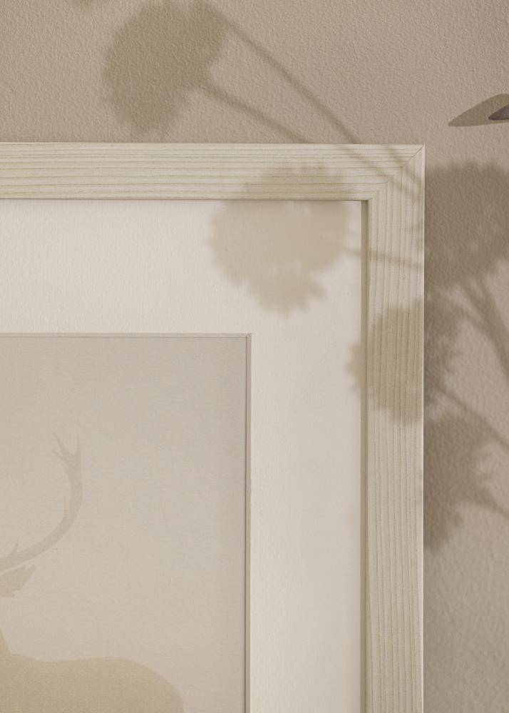 Cadre Fiorito Verre acrylique Blanc 40x60 cm