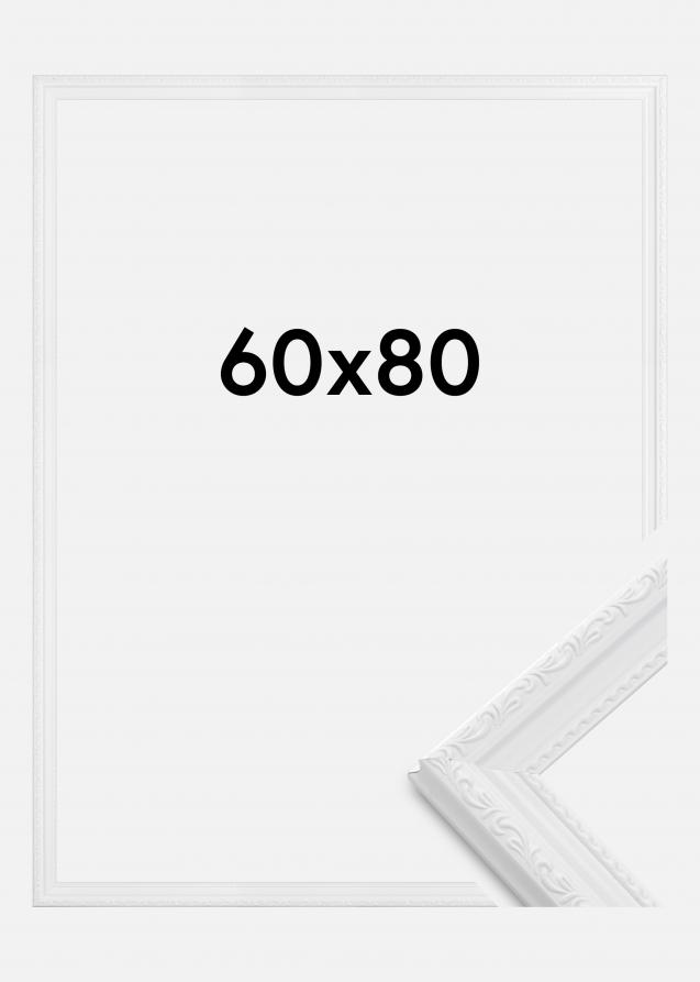 Cadre Abisko Verre Acrylique Blanc 60x80 cm