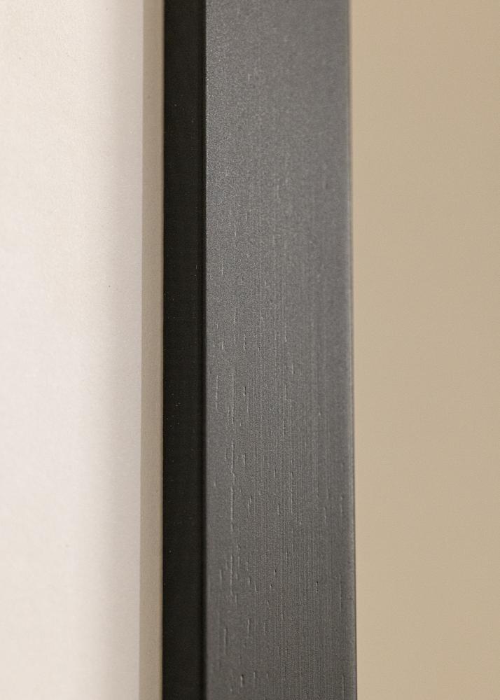 Cadre Black Wood Verre Acrylique 28x35 cm