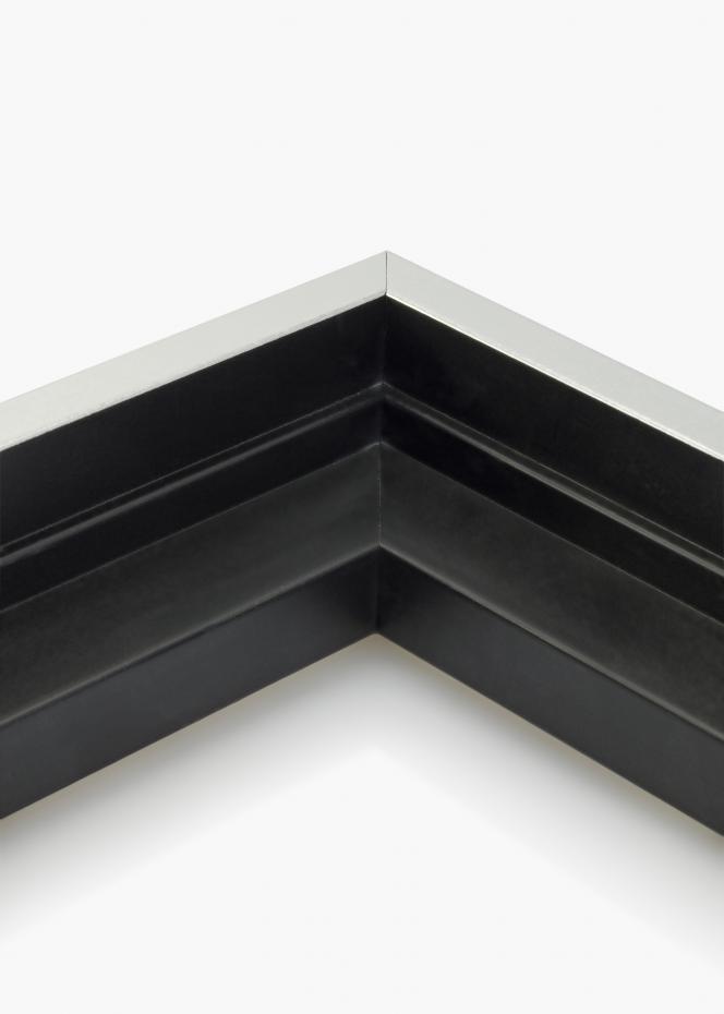 Caisse amricaine Reno Noir / Silber 60x60 cm