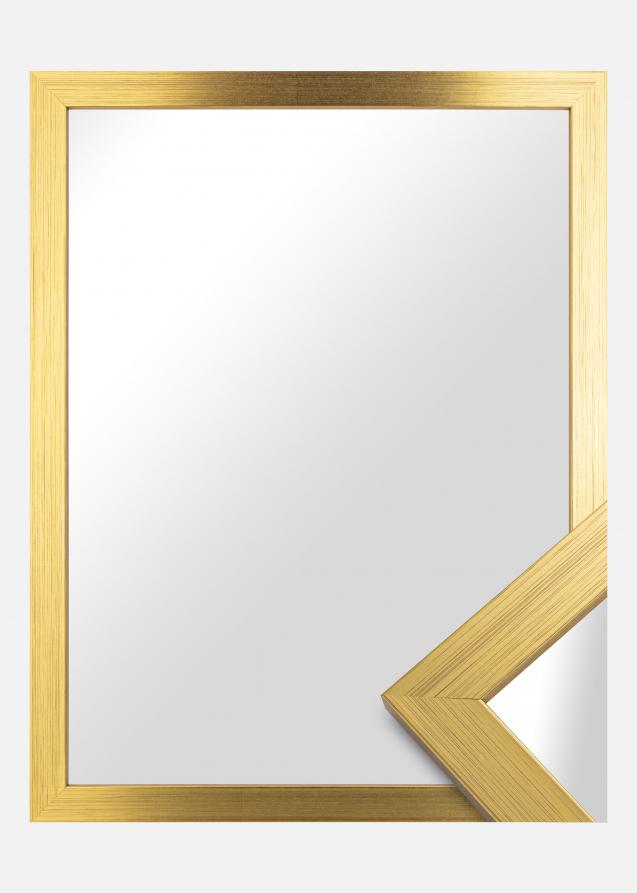 Miroir Gold Wood - Propres mesures