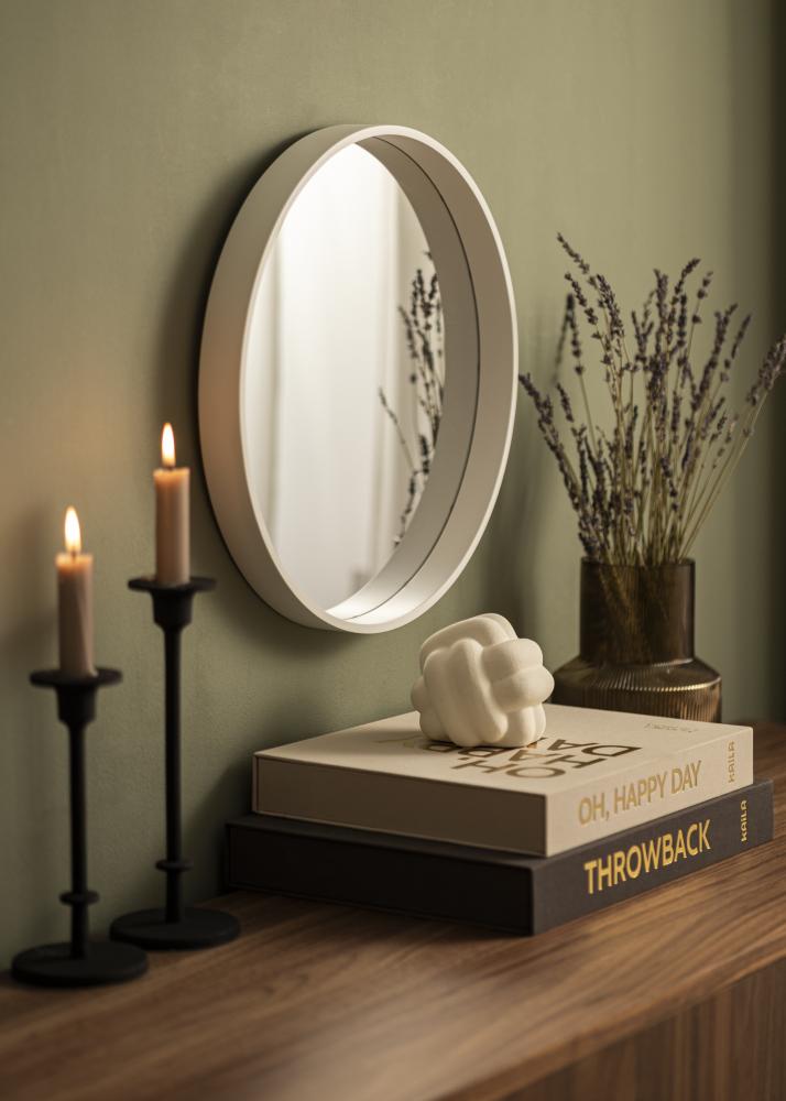 Miroir Reflection Blanc 40 cm 