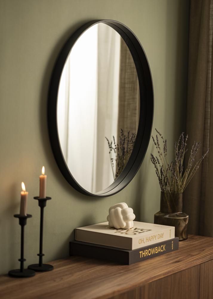 Miroir Reflection Noir 70 cm 