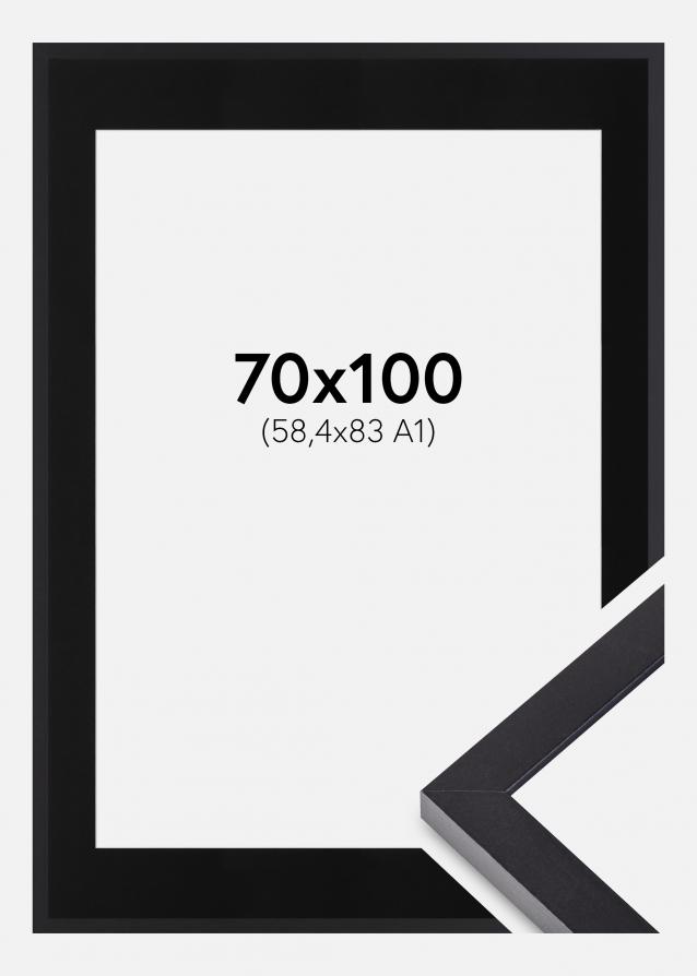 Cadre Selection Noir 70x100 cm - Passe-partout Noir 59,4x84 cm