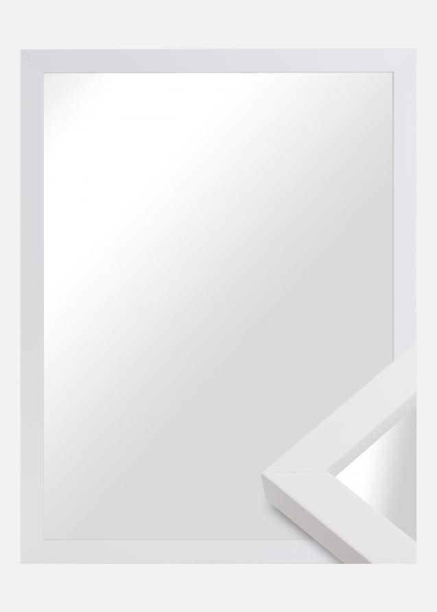 Miroir Blocky Blanc - Propres mesures