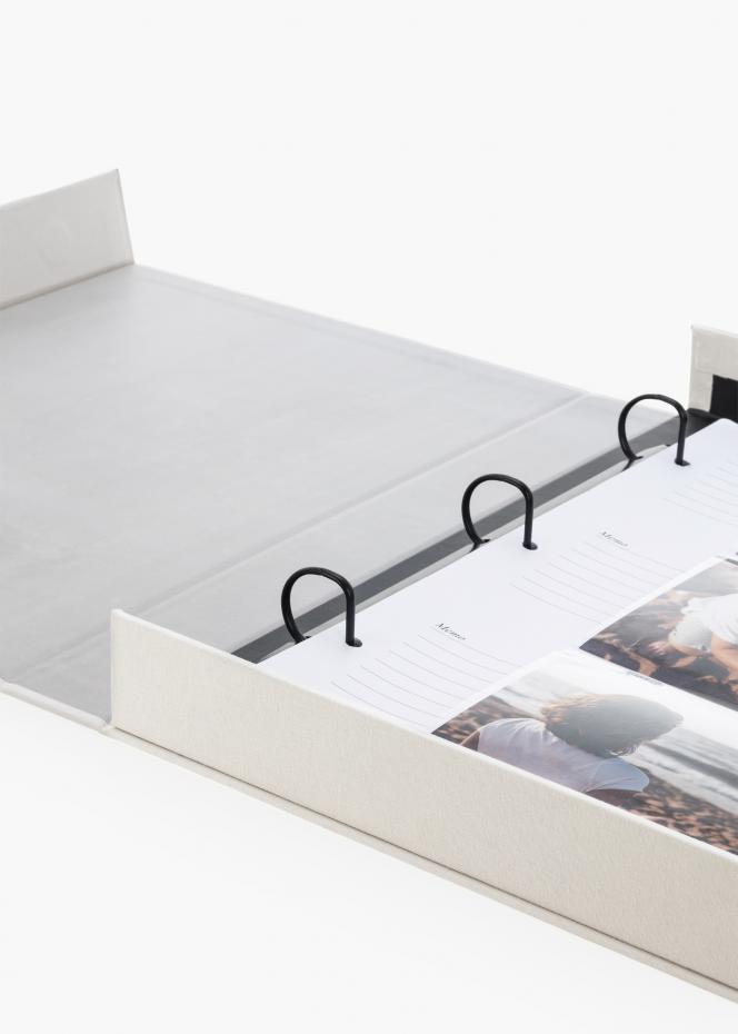 KAILA THROWBACK Warm Grey XL - Coffee Table Photo Album - 60 images en 10x15 cm