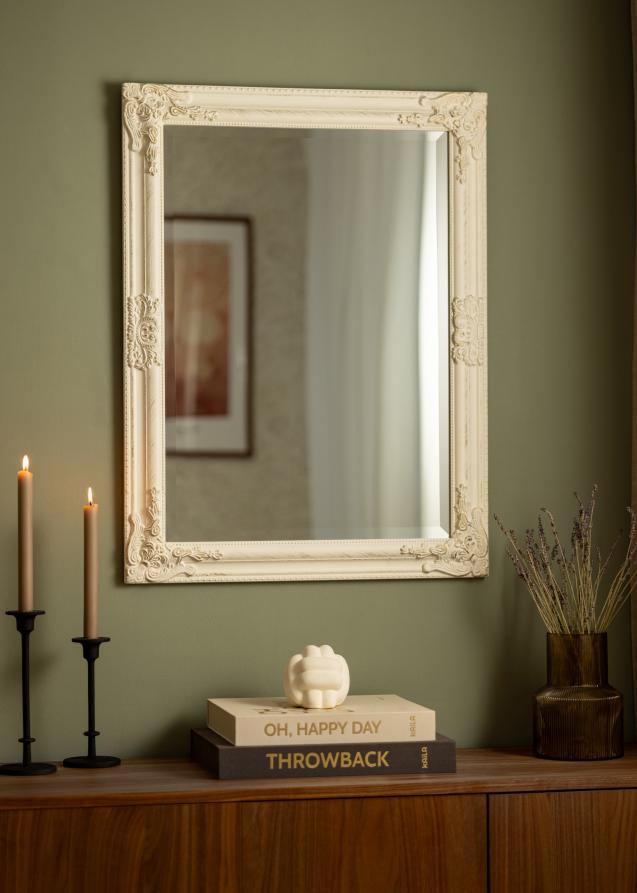 Miroir Bologna Blanc 50x70 cm