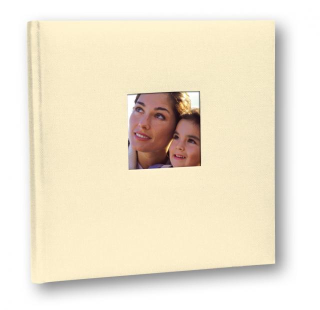 Zep Cotton Album photo Blanc - 24x24 cm (40 pages blanches / 20 feuilles)
