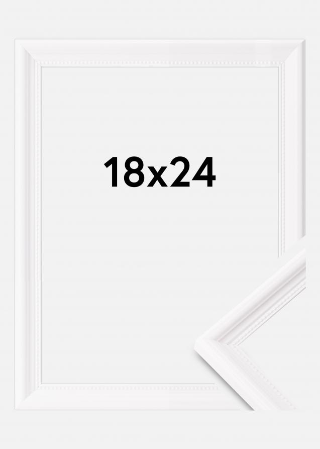 Cadre Gala Verre Acrylique Blanc 18x24 cm