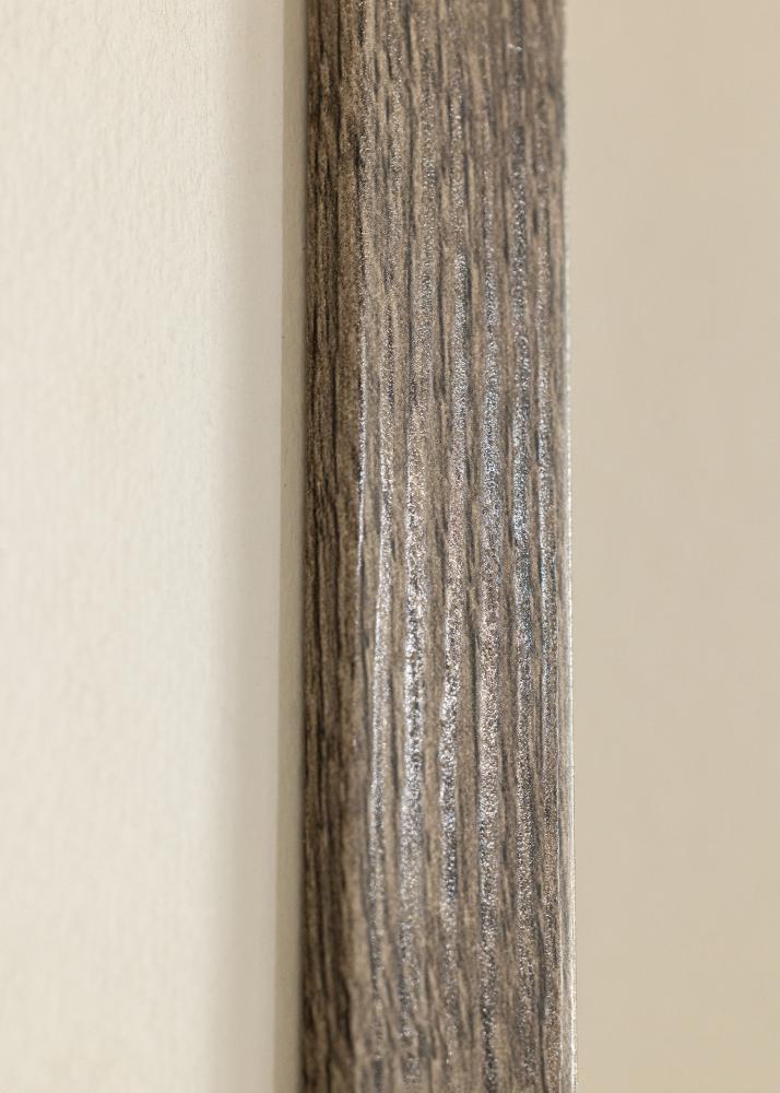 Cadre Fiorito Verre acrylique Noyer 40x60 cm