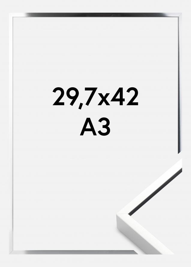 Cadre Nielsen Premium Alpha Brillant Argent 29,7x42 cm (A3)