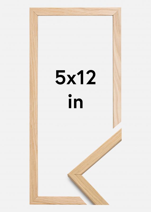 Cadre Edsbyn Verre Acrylique Chêne 5x12 inches (12,7x30,48 cm)