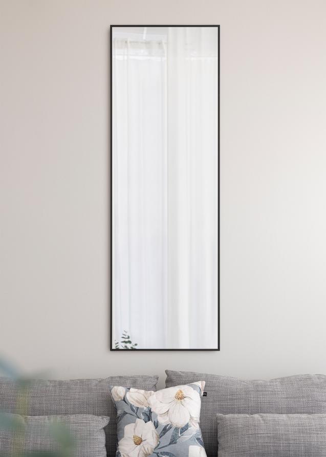 Miroir Chicago Noir Mat 51x151 cm