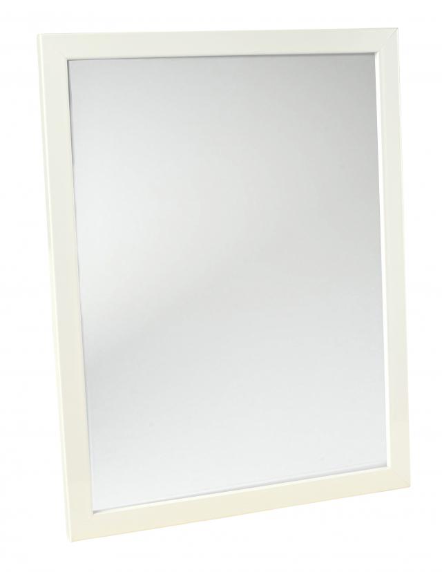 Miroir White Wood Brillant - Propres mesures