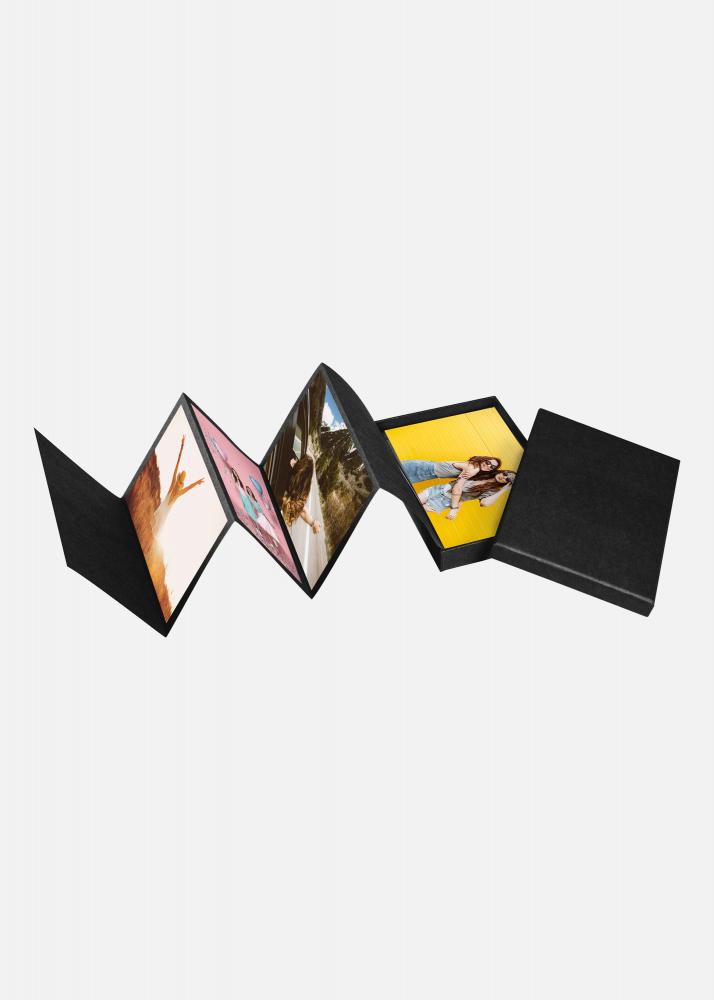 PAC Leporello-Box Noir - 11 Images en 10x15 cm