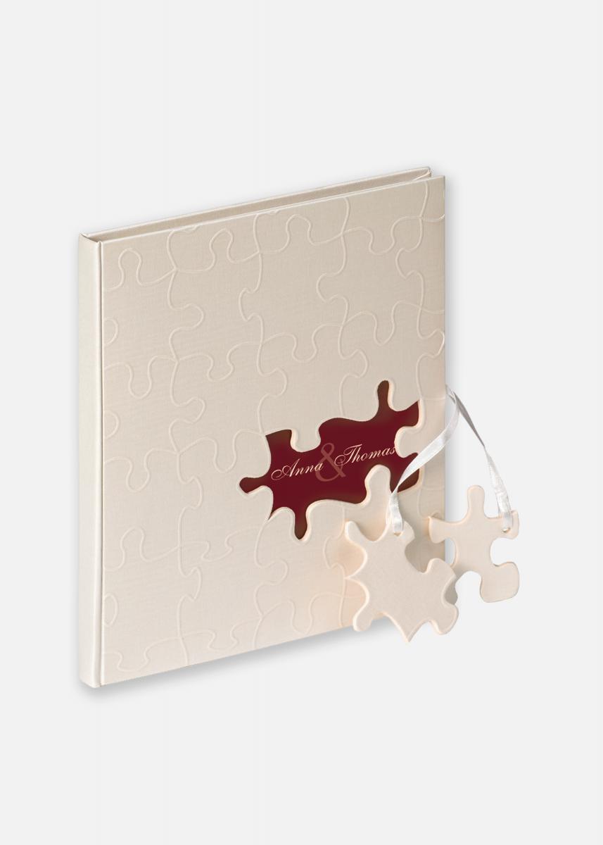 Achetez Puzzle Livre d'or - 23x25 cm (144 pages blanches / 72