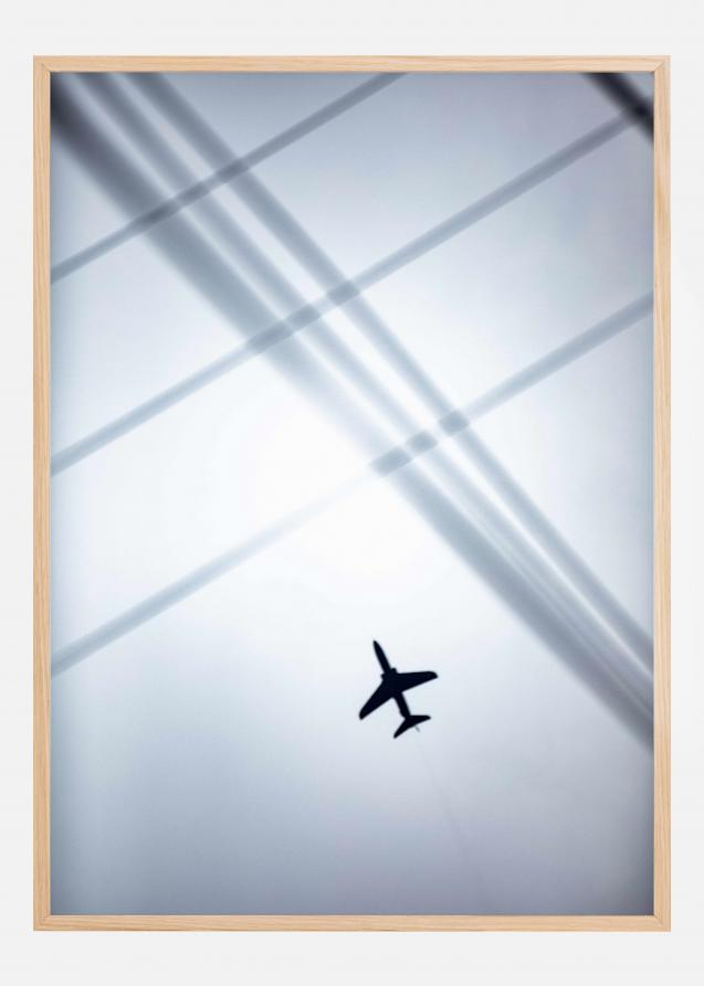 Plane In The Sky Poster