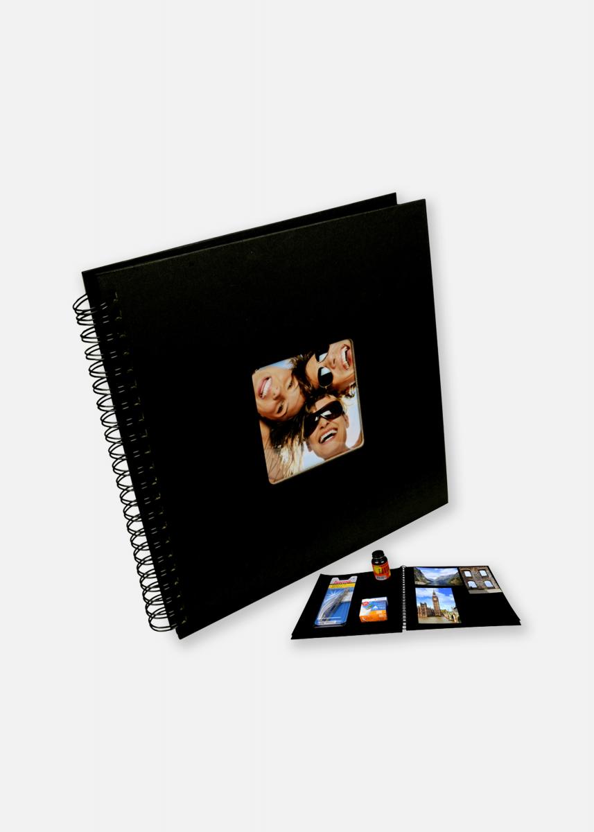 Album Photo Spirales - 30 X 30 Cm - Gris - Walther - Album photo