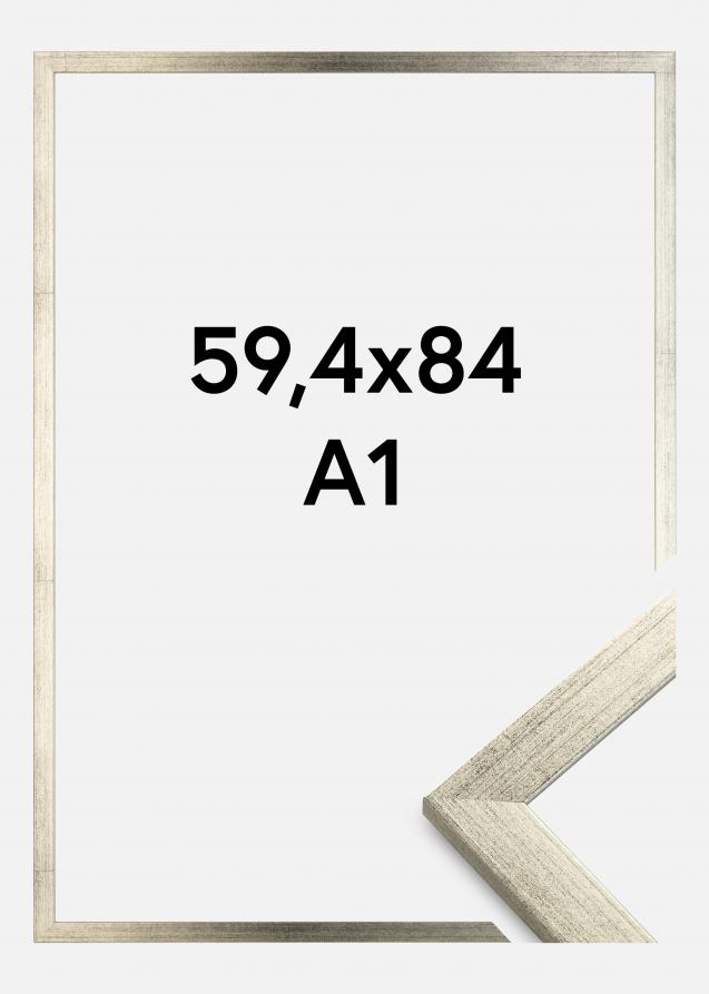 Cadre Stilren Verre Acrylique Argent 59,4x84 cm (A1)