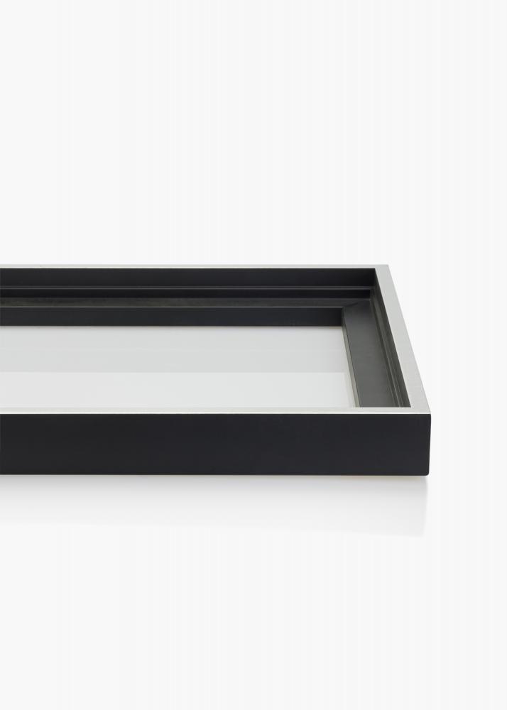 Caisse amricaine Reno Noir / Silber 30x40 cm