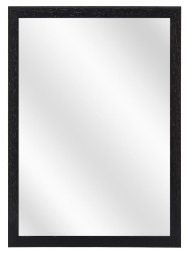 Miroir Buffalo Noir 52x72 cm