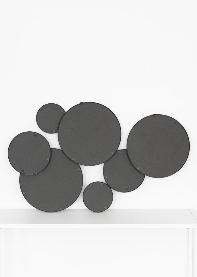 KAILA Miroir Bubbles - Noir 72x43 cm