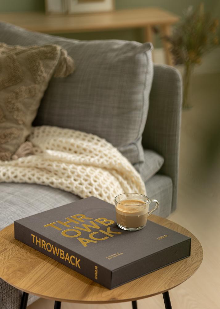 KAILA THROWBACK Black XL - Coffee Table Photo Album (20 Pages Noires)