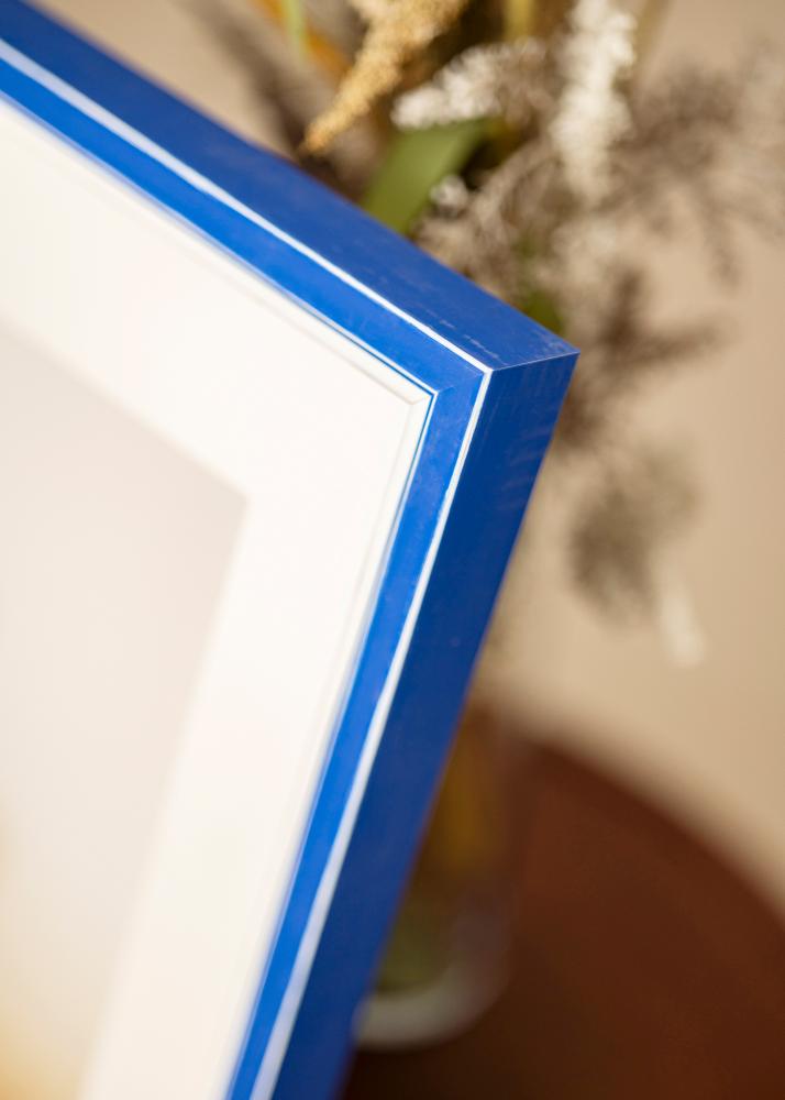 Cadre Diana Verre acrylique Bleu 40x60 cm