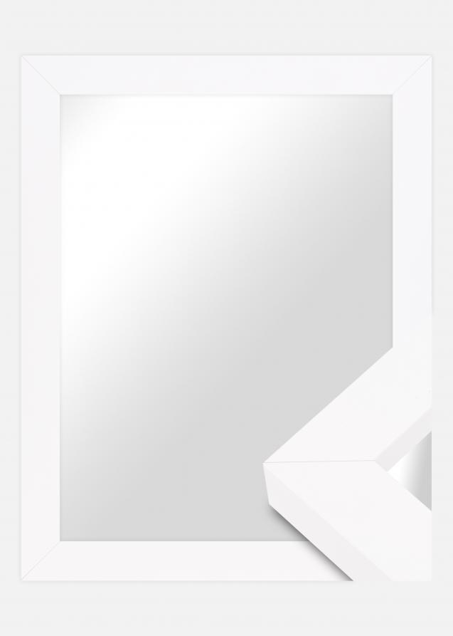Miroir Boxholm Blanc - Propres mesures