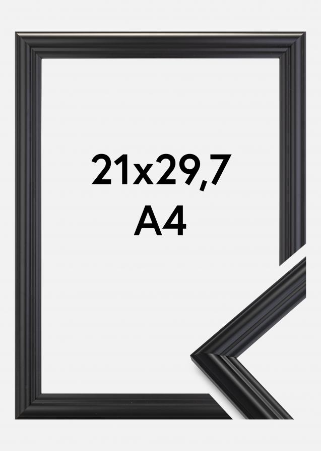 Cadre Siljan Verre Acrylique Noir 21x29,7 cm (A4)