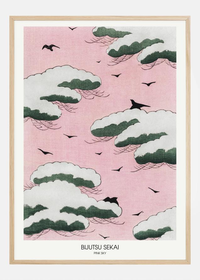 Bijutsu Sekai - Pink Sky Poster