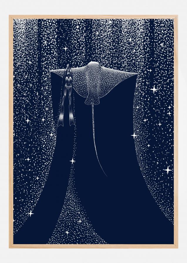 Star Collector and Diver II Poster