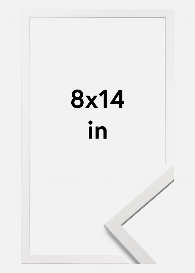 Cadre Edsbyn Verre Acrylique Blanc 8x14 inches (20,32x35,56 cm)