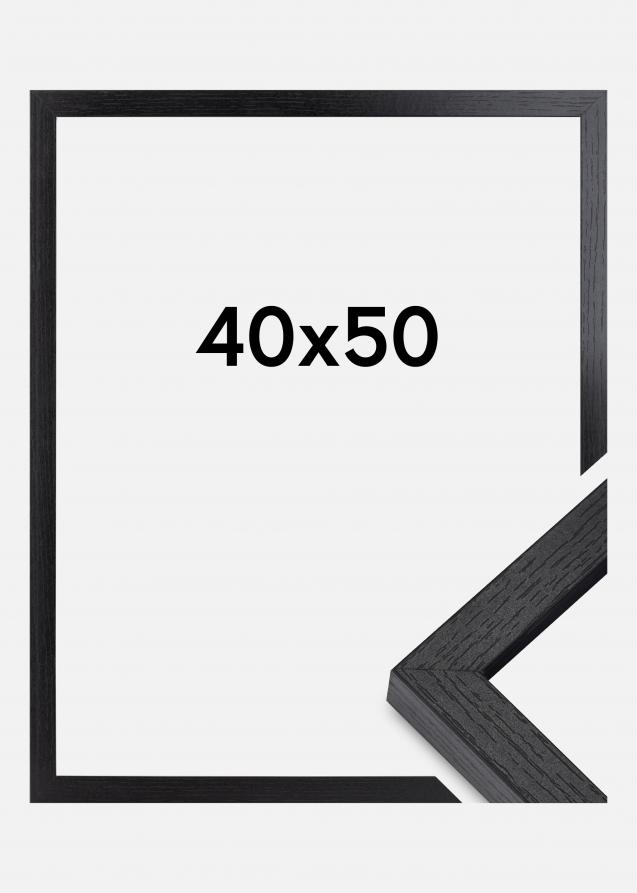 BGA Cadre boîte Verre Acrylique Noir 40x50 cm