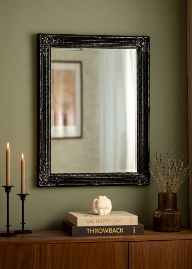 Miroir Antique Noir 50x70 cm