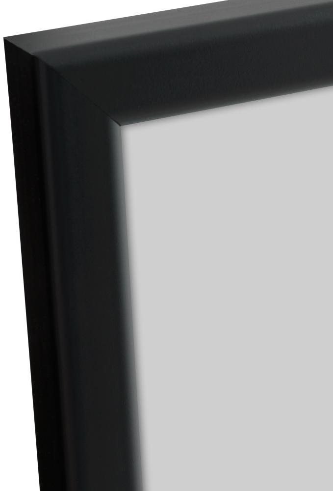 Cadre Slim Mat Verre antireflet Noir 9x12 cm
