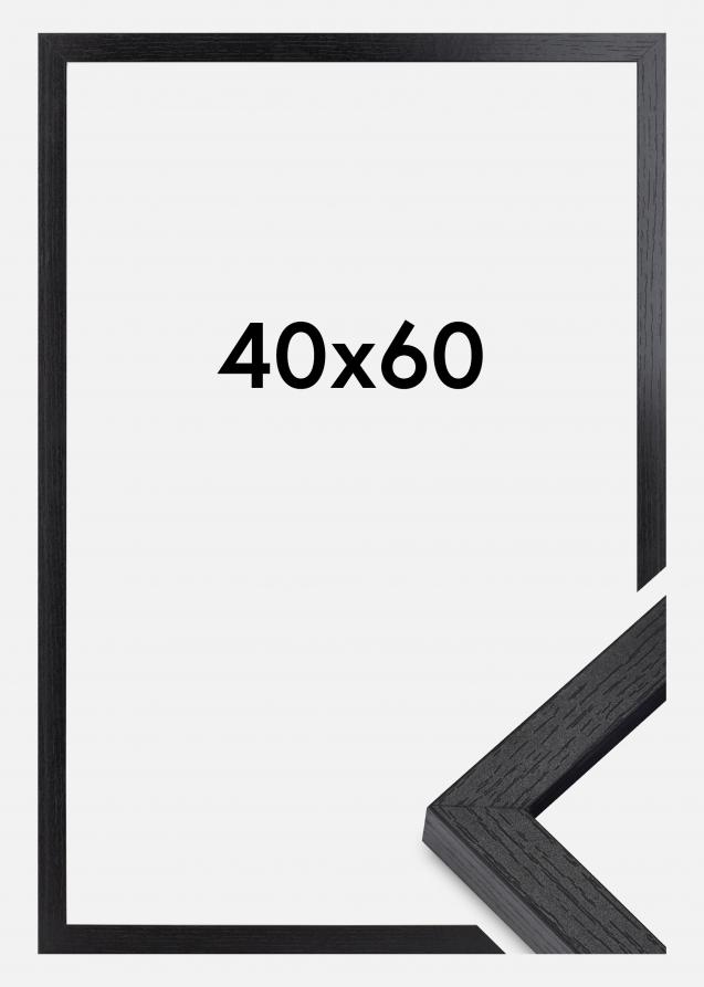BGA Cadre boîte Verre Acrylique Noir 40x60 cm