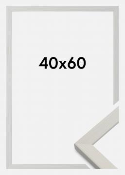 Cadre Fiorito Blanc 40x60 cm