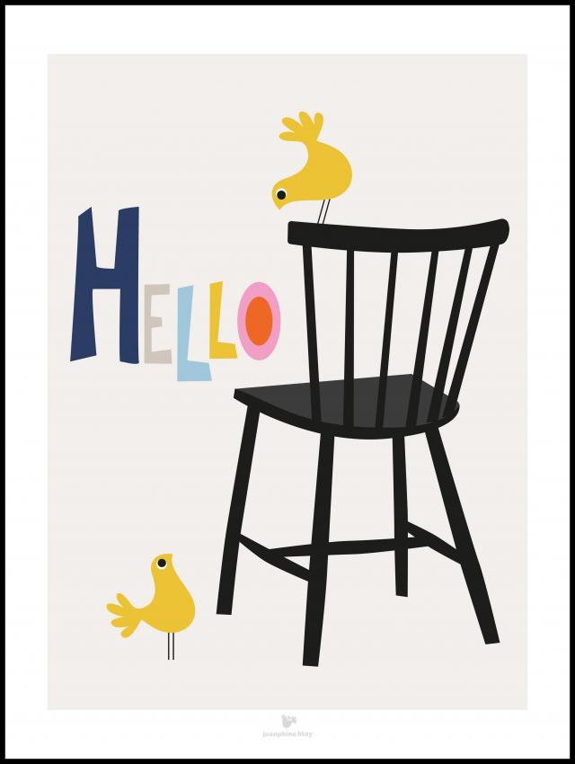 Chair - Beige Poster