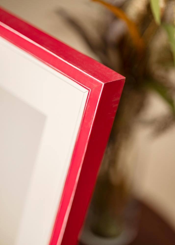 Cadre Diana Verre acrylique Rouge 84,1x118,9 cm (A0)