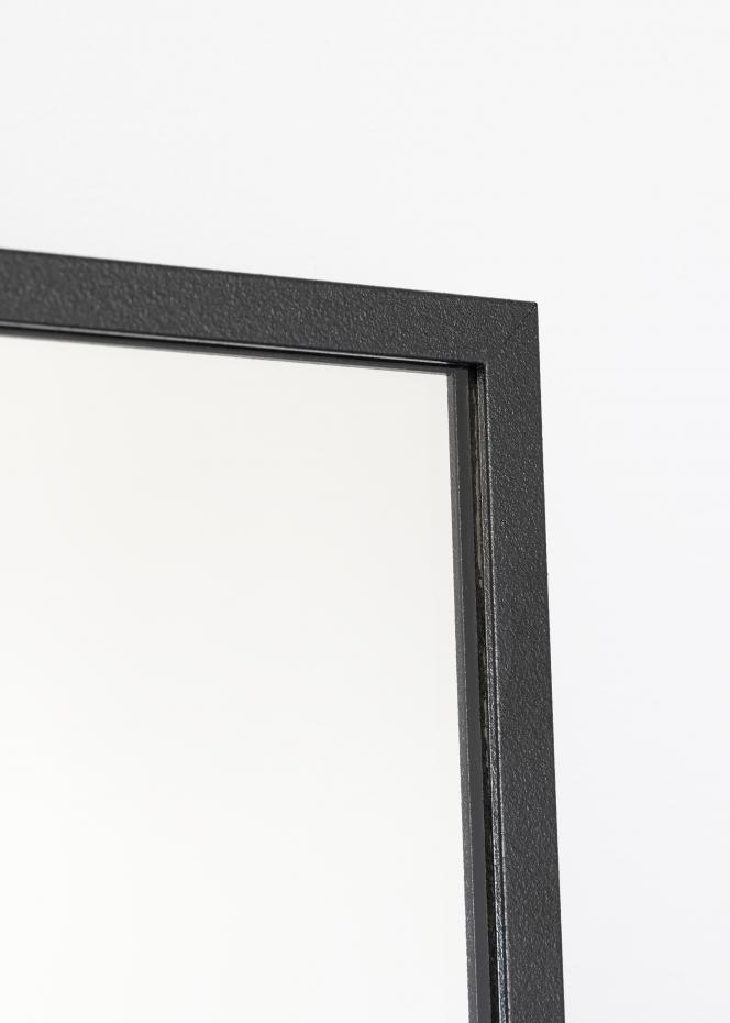 Miroir View by Lassen Noir 56x56 cm