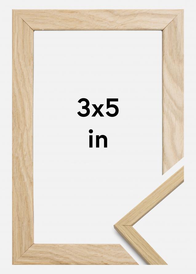 Cadre Edsbyn Verre Acrylique Chêne 3x5 pouces (7,62x12,7 cm)