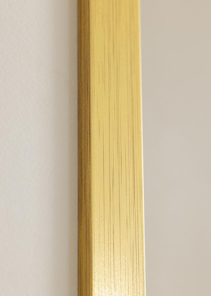 Cadre Gold Wood Verre Acrylique 40x100 cm