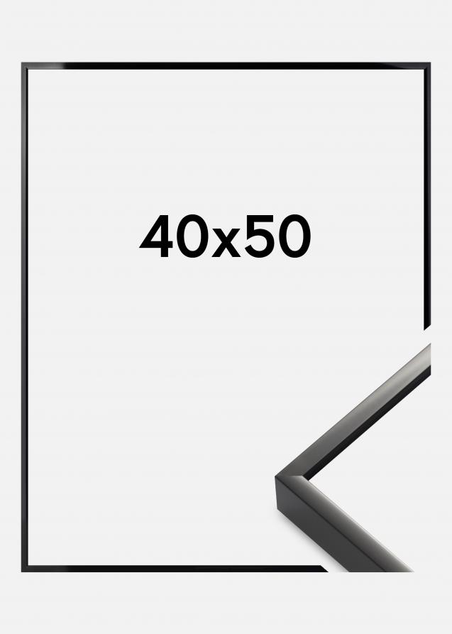 Cadre Nielsen Premium Verre antireflet Brillant Noir 40x50 cm